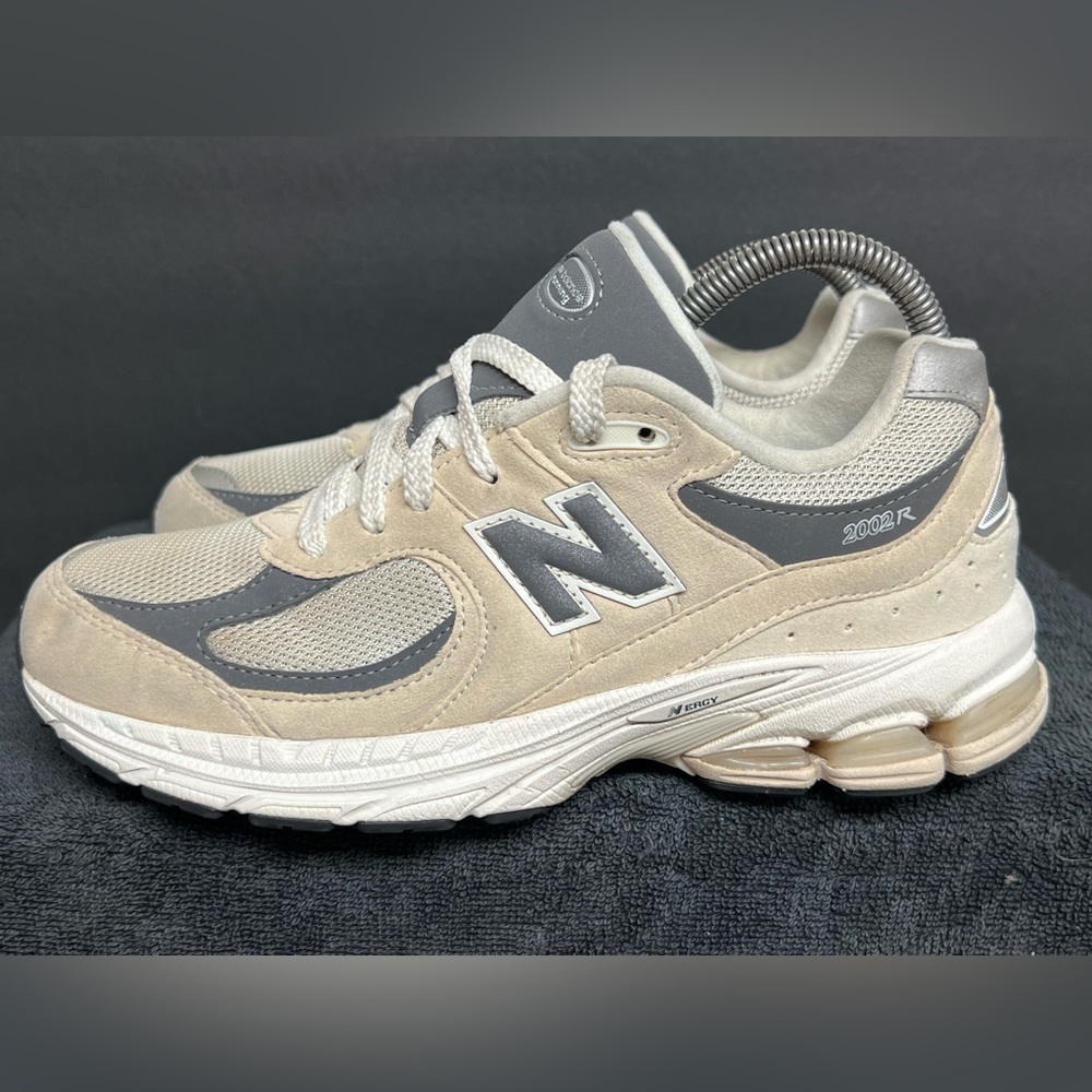 New Balance 2002R Athletic Shoes in Gray and Cream